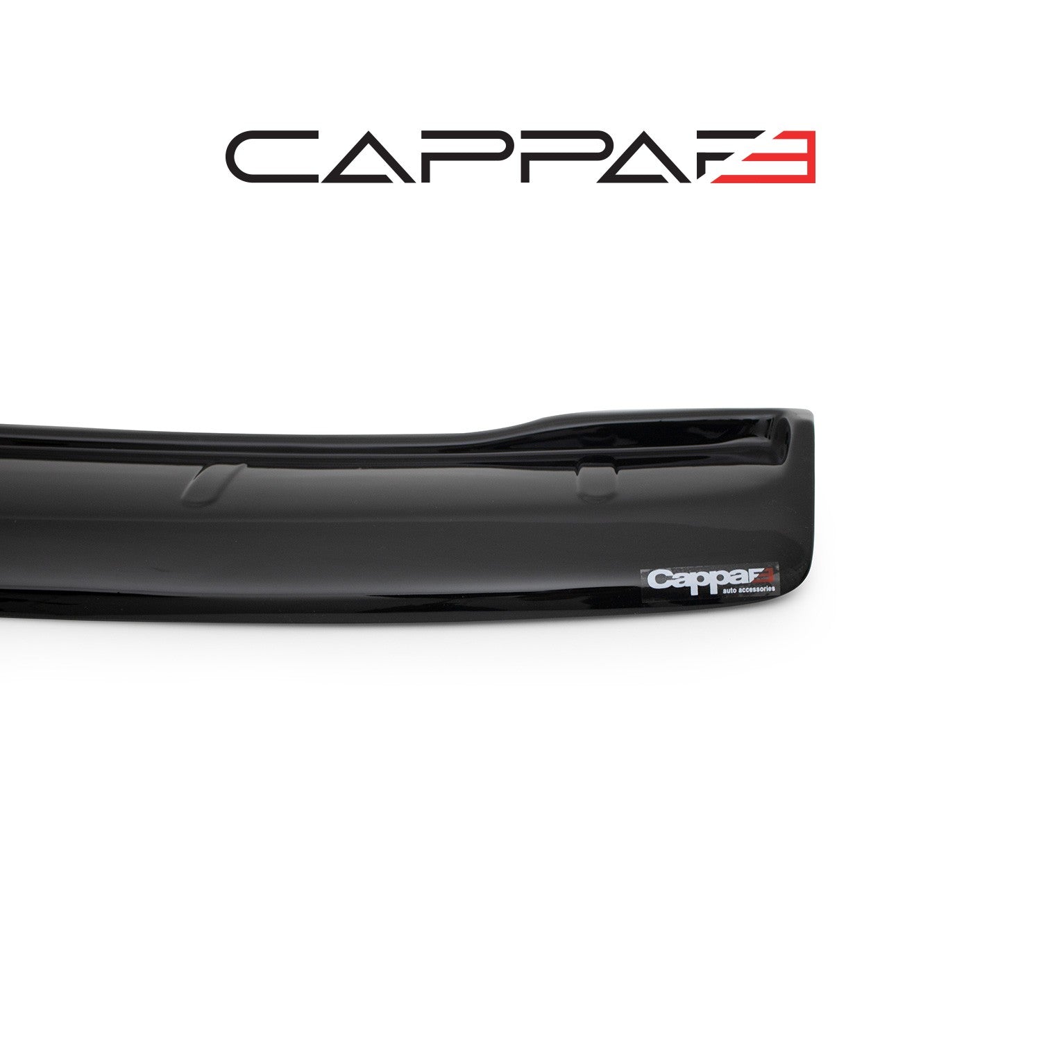 Volkswagen Caddy 2010 - 2015 Rear Bumper Sill Protector Gloss