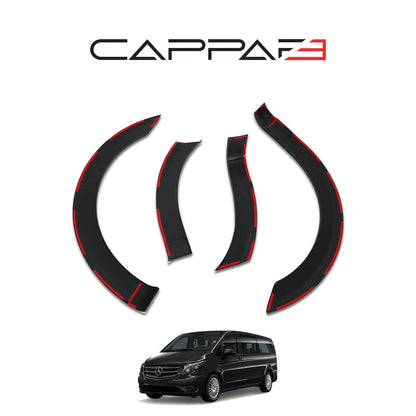 Mercedes Vito 2015 - 2020 Fender Flares 8pcs