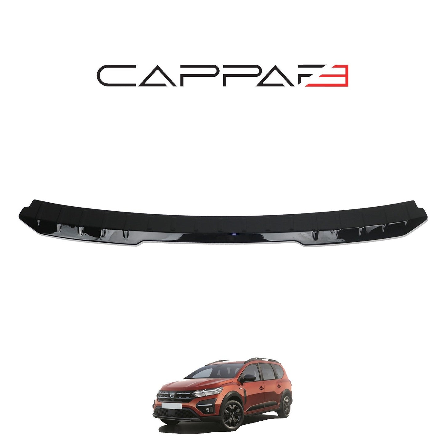 Dacia Jogger 2022 Onwards Rear Bumper Sill Protector Gloss