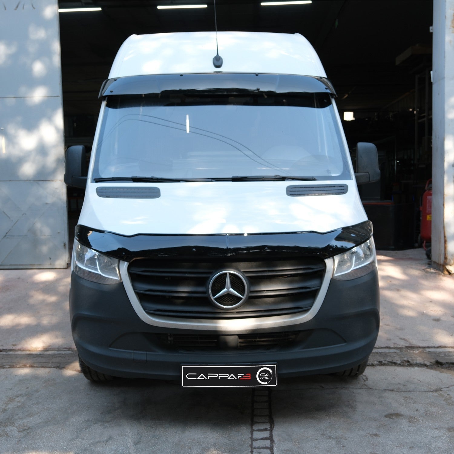 Mercedes Sprinter 2018 Onwards Bonnet Deflector 3mm