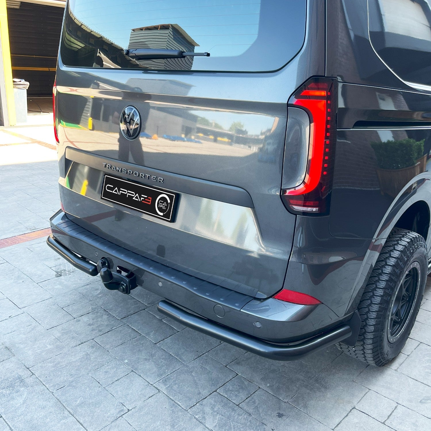 Volkswagen Transporter T7 2022 Onwards Rear Bumper Sill Protector Matt
