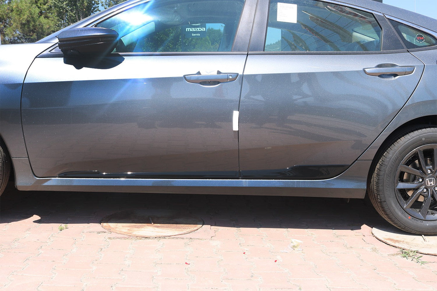 Honda Civic 2016 Onwards Rear Bumper Sill Protector 4pcs