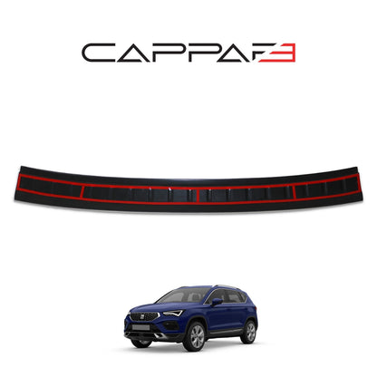 Seat Ateca 2016 Onwards Rear Bumper Sill Protector Matt