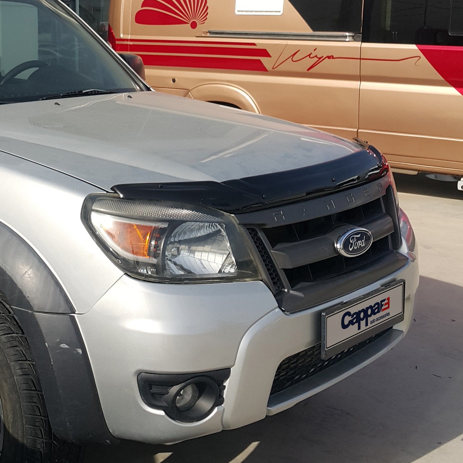 Ford Ranger 2009 - 2011 Bonnet Deflector 4mm
