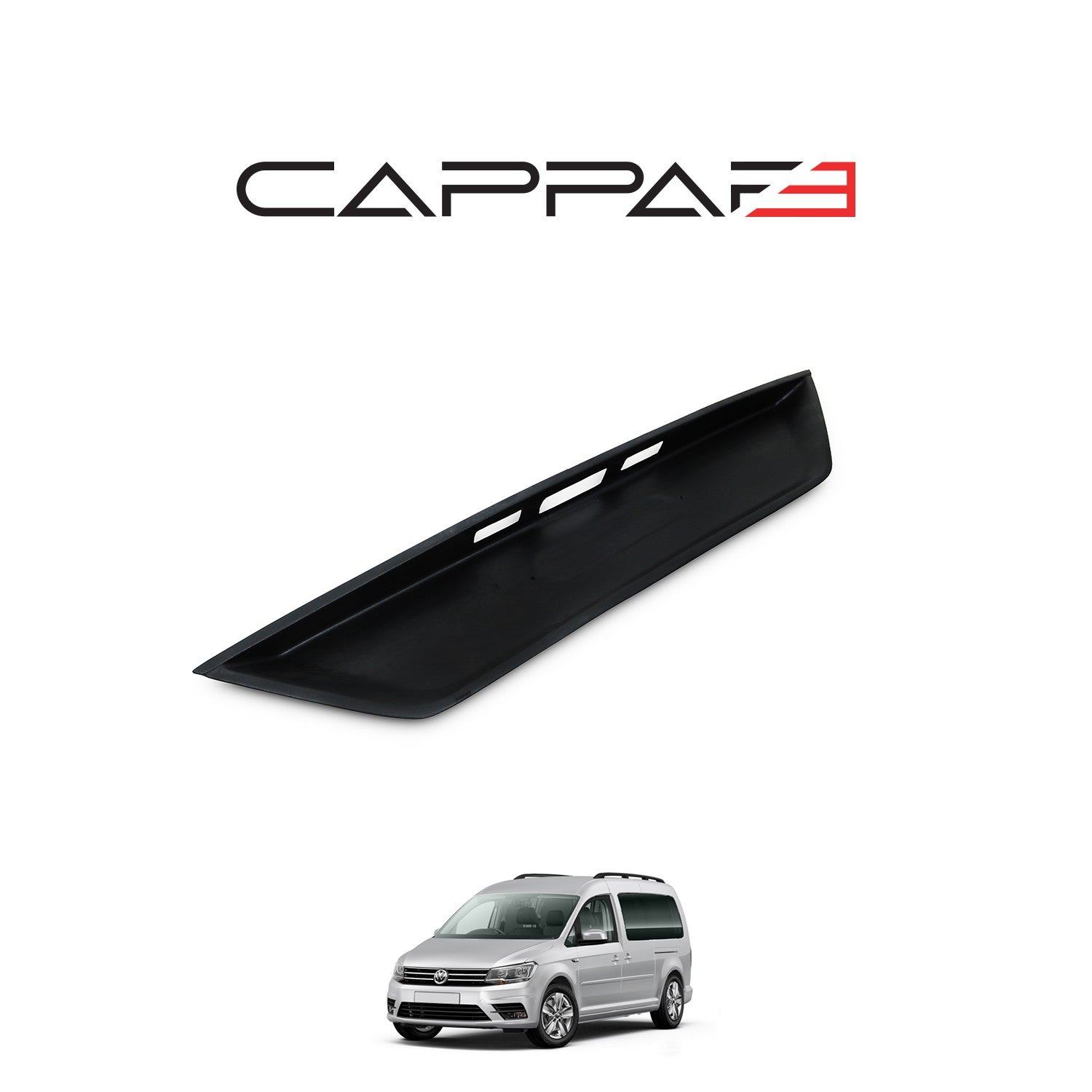 Volkswagen Caddy 2015 - 2020 Rear Number Plate Panel Cover