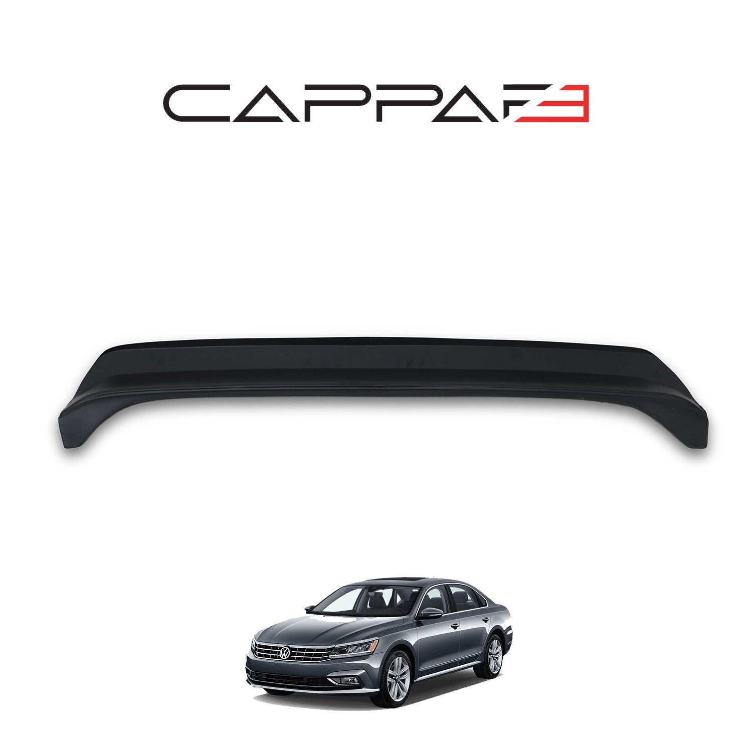 Volkswagen Passat 2015 Onwards Rear Bumper Sill Protector Matt