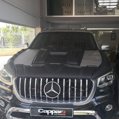 Mercedes X-Class 2017 Onwards Bonnet Scoop