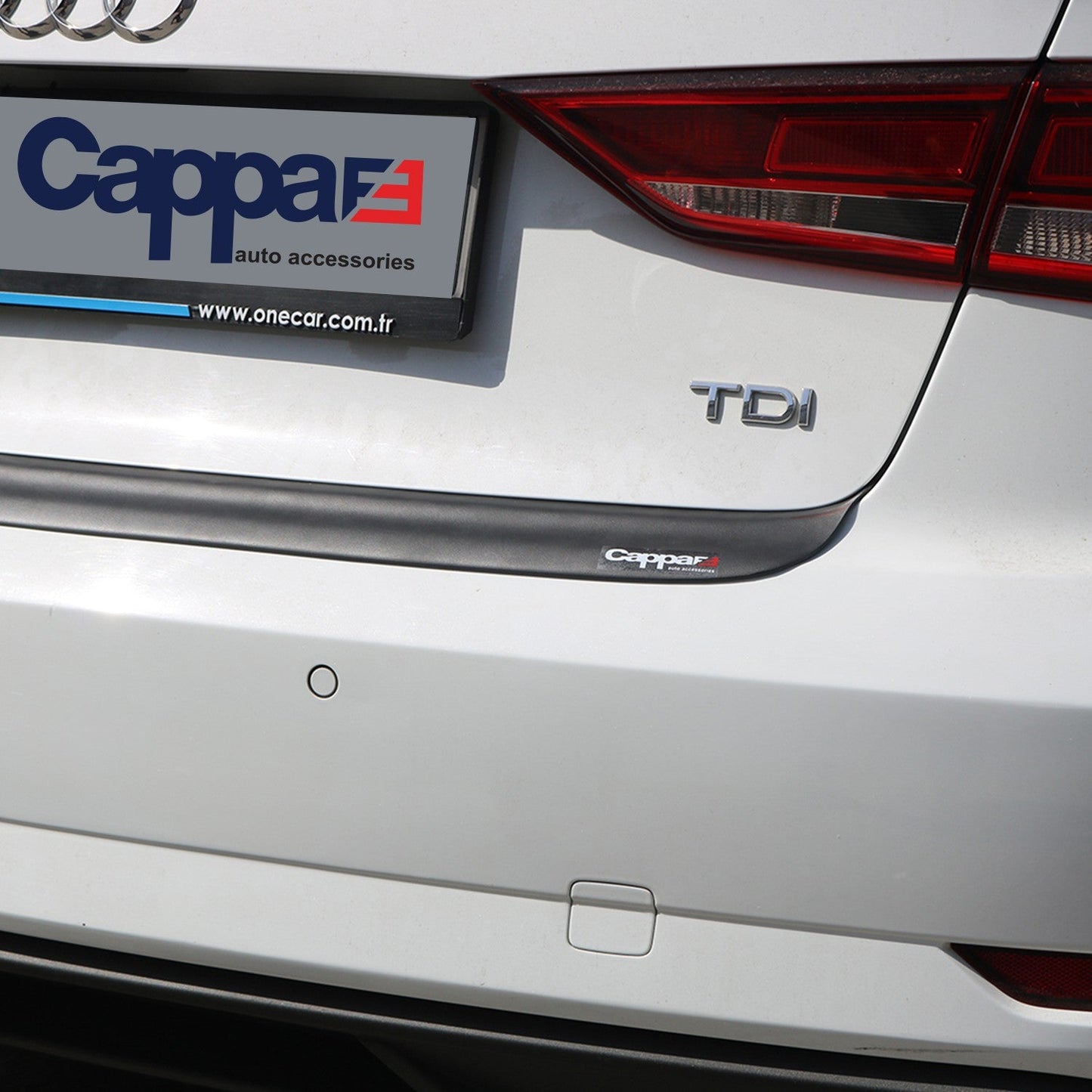 Audi A3 2016 - 2020 Rear Bumper Sill Protector Matt