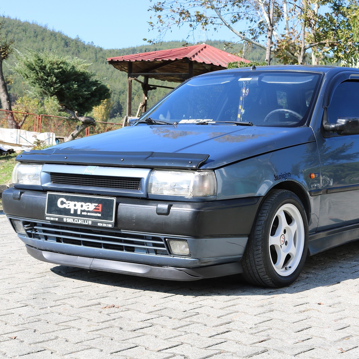 Fiat Tipo 1988 - 2000 Bonnet Deflector 3mm