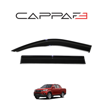 Ssangyong Musso 2021 Onwards Window Wind Deflectors