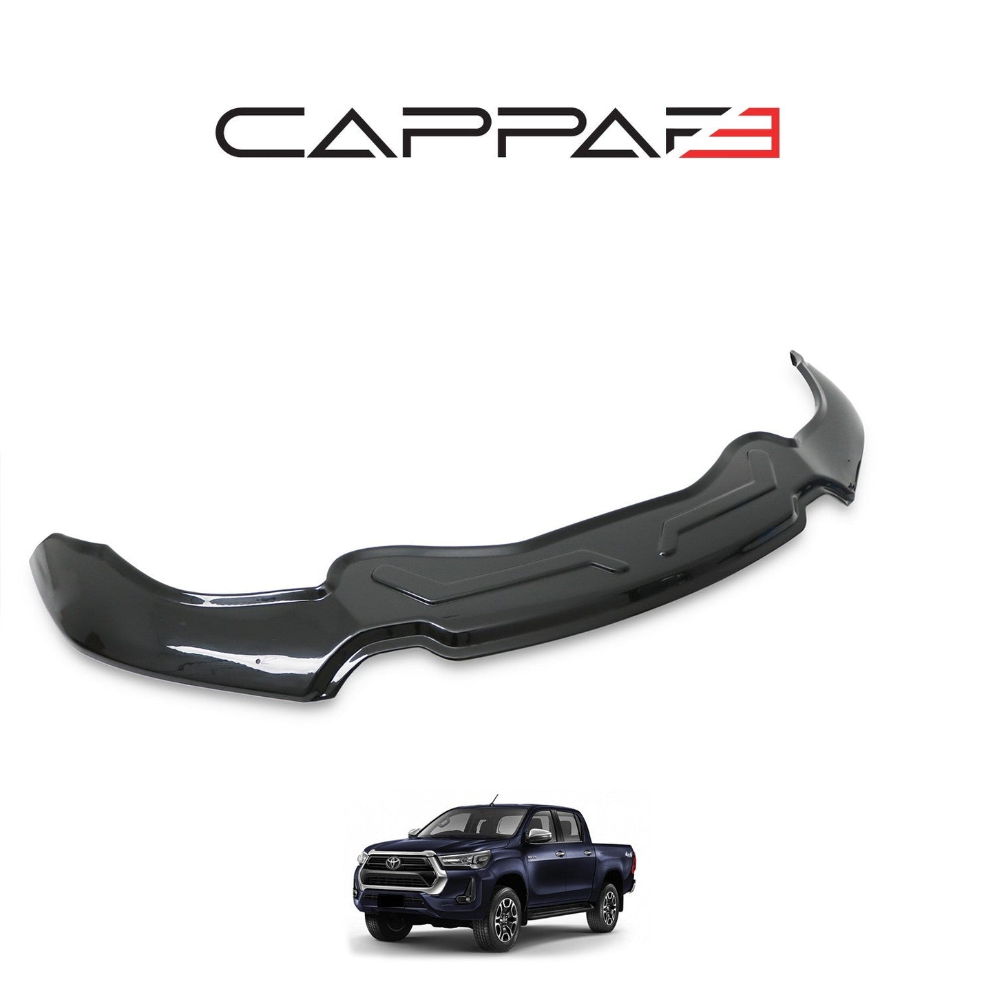 Toyota Hilux 2021 Onwards Bonnet Deflector