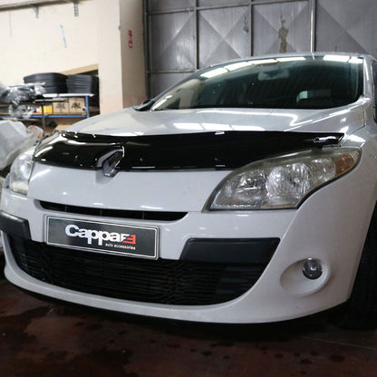 Renault Megane 2009 - 2013 Bonnet Deflector 4mm