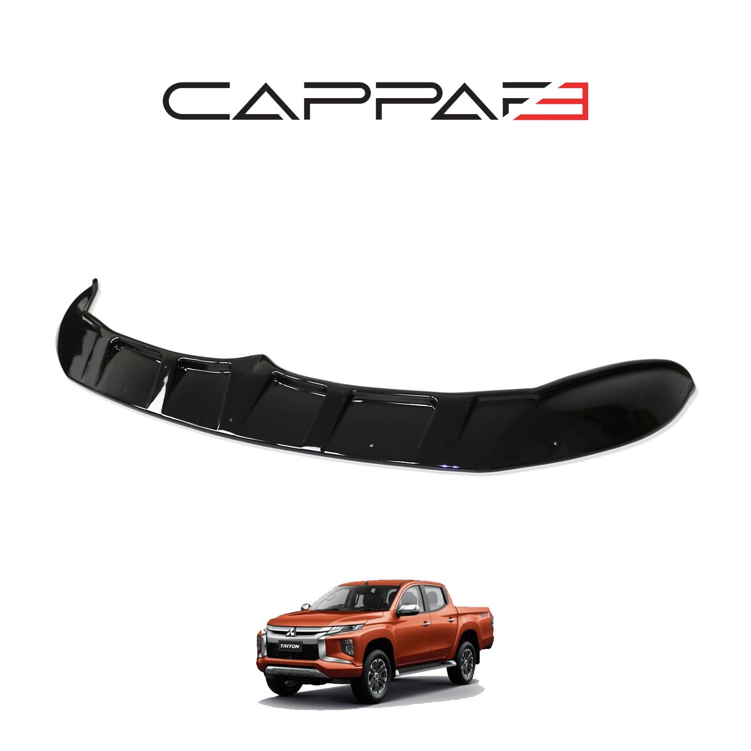 Mitsubishi L200 2019 Onwards Bonnet Deflector