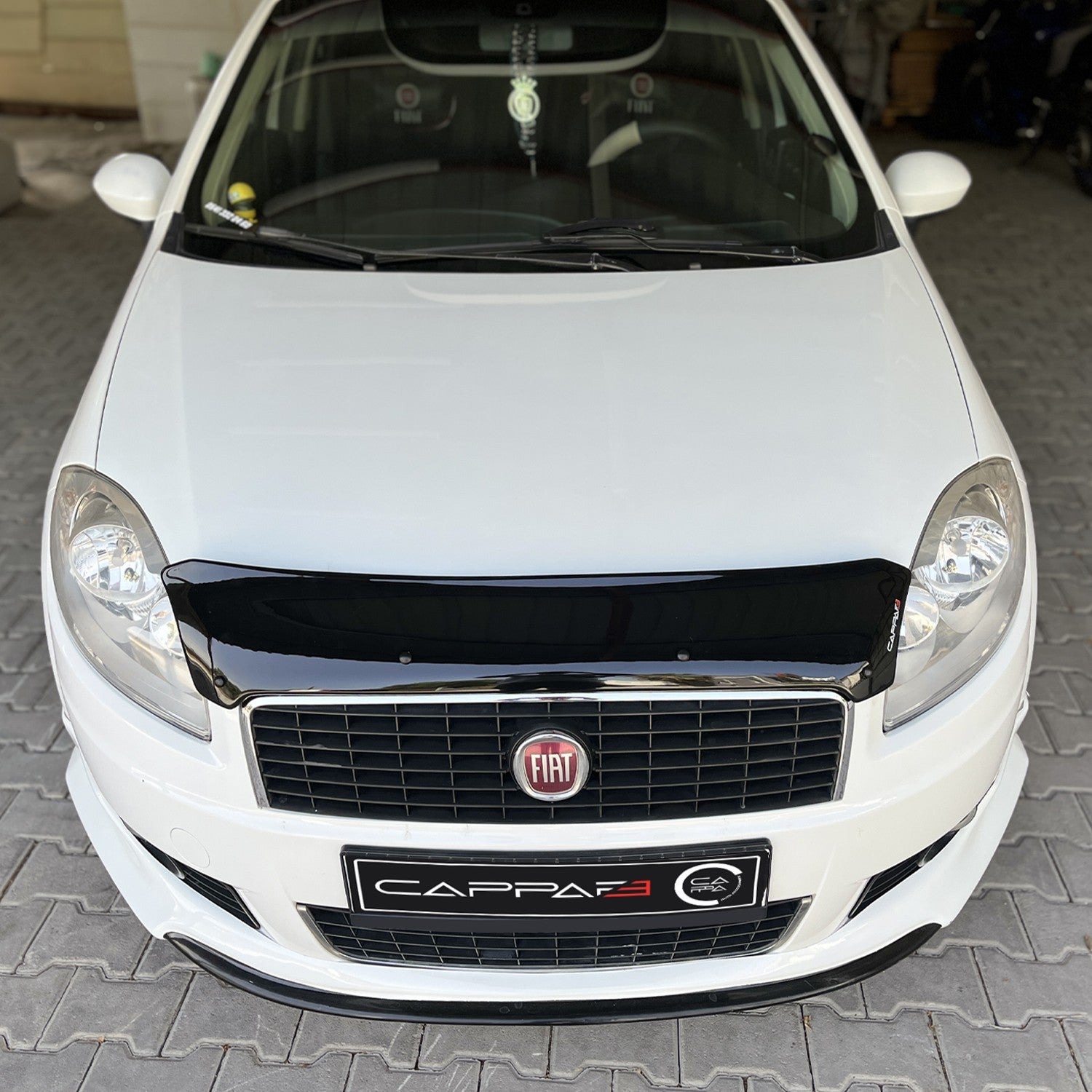 Fiat Linea 2007 - 2018 Bonnet Deflector 4mm