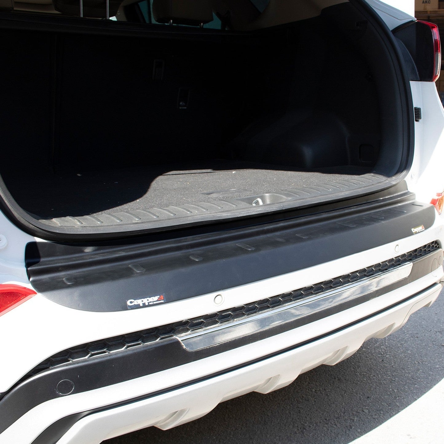 Hyundai Tucson 2016 - 2018 Rear Bumper Sill Protector Matt
