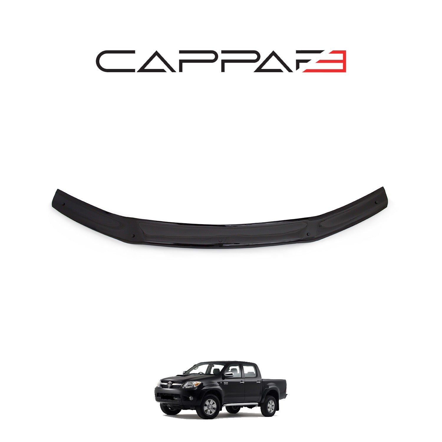Toyota Hilux 2012 - 2015 Bonnet Deflector 3mm