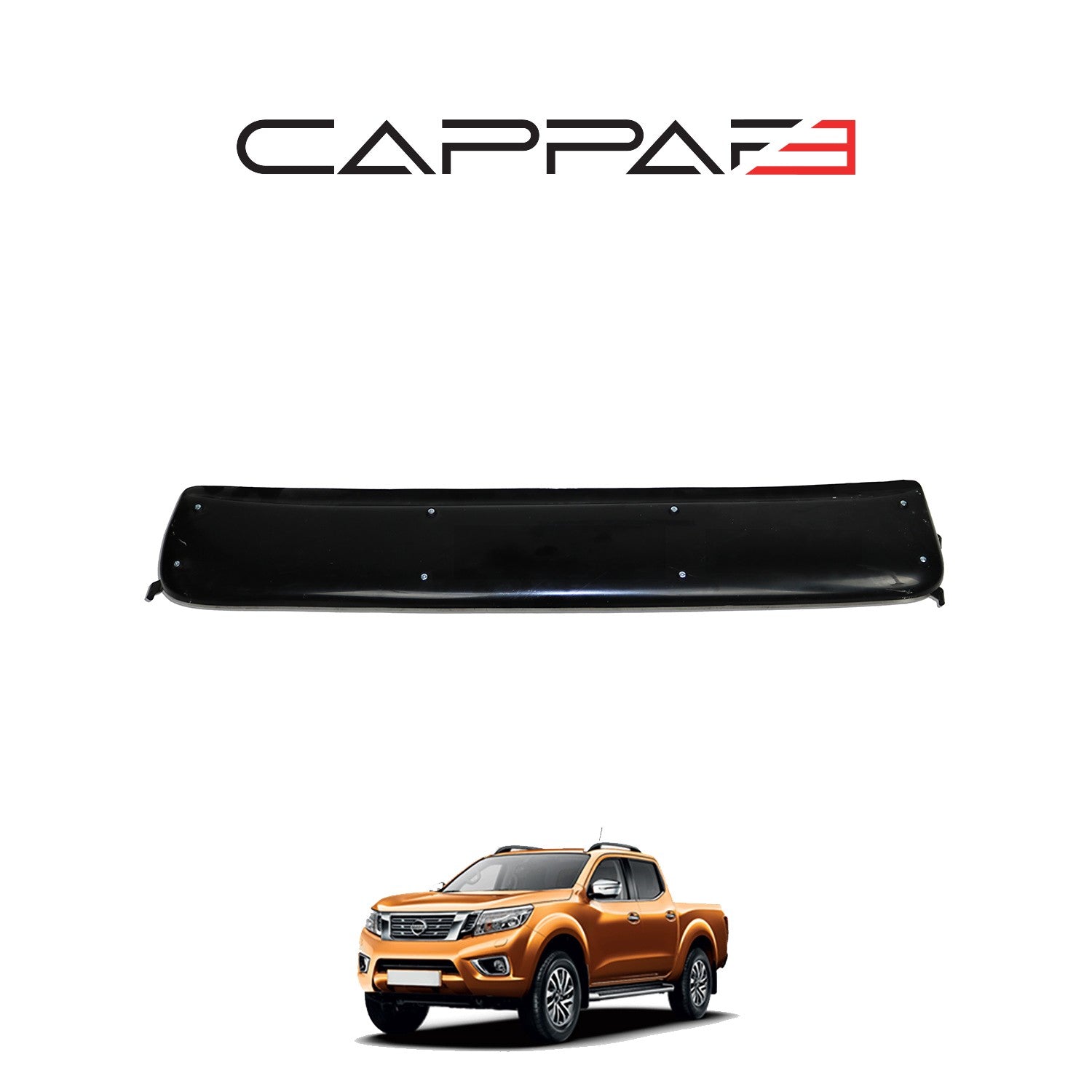 Nissan Navara 2016 - 2021 Sunvisor Sun Visor Wind Deflector