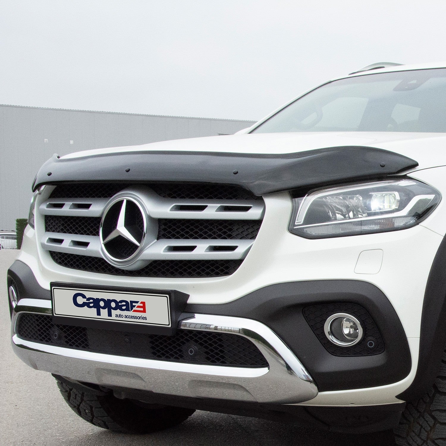 Mercedes X-Class 2017 Onwards Bonnet Deflector 4mm