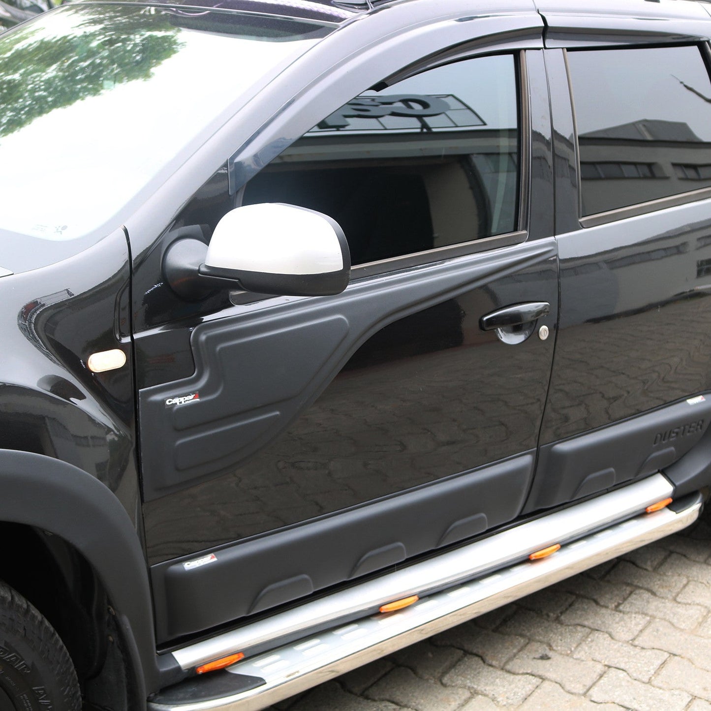 Dacia Duster 2010 - 2017 Rear Bumper Sill Protector 2pcs