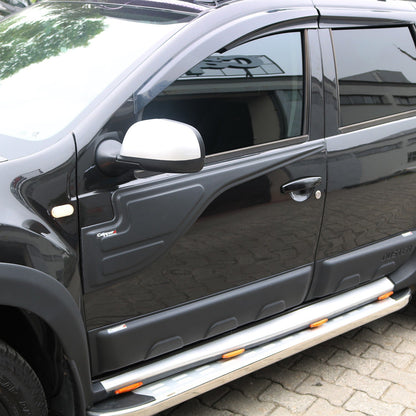 Dacia Duster 2010 - 2017 Rear Bumper Sill Protector 2pcs