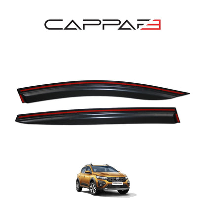 Dacia Sandero 2021 Onwards Window Wind Deflectors 4pcs