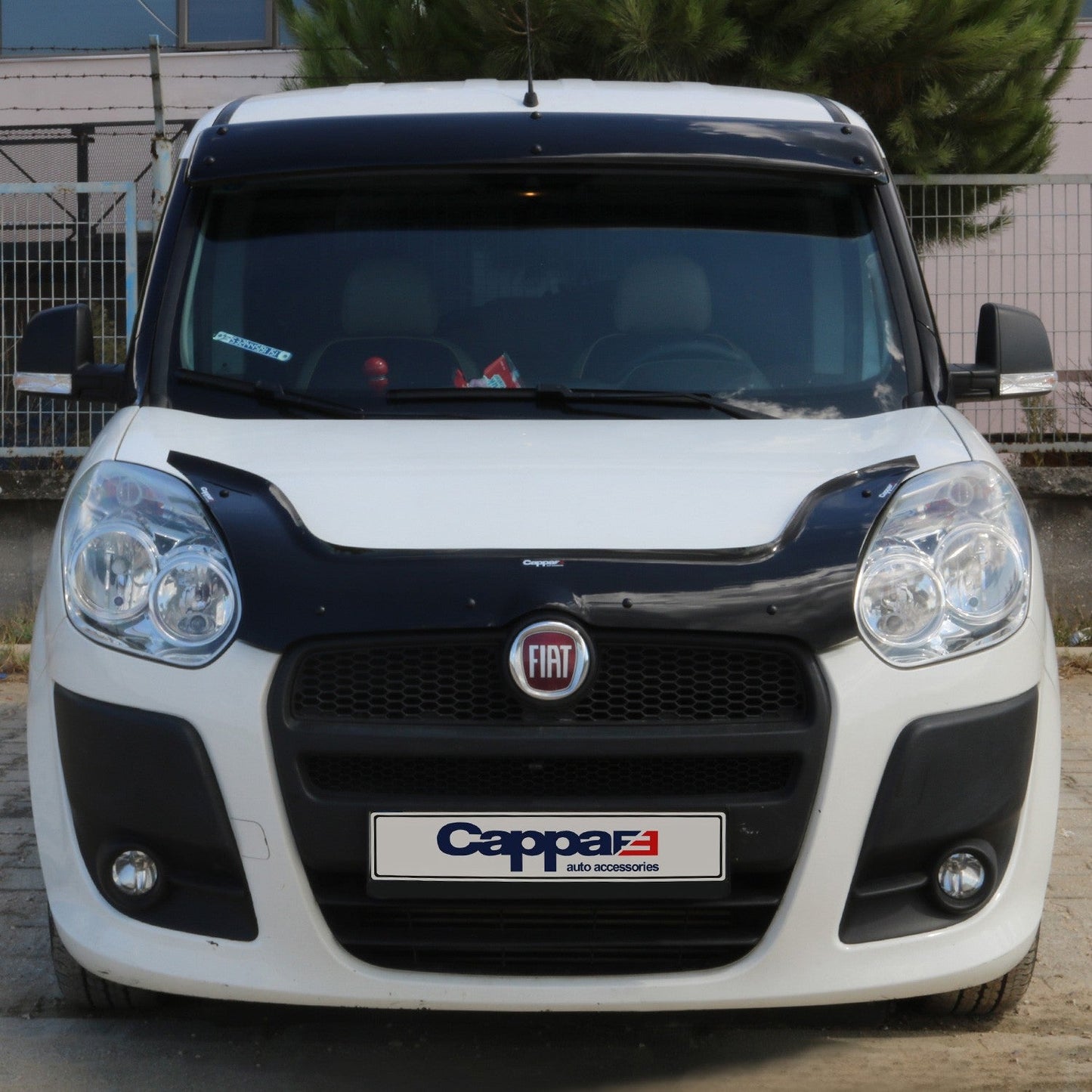 Fiat Doblo 2010 - 2015 Bonnet Deflector 3mm