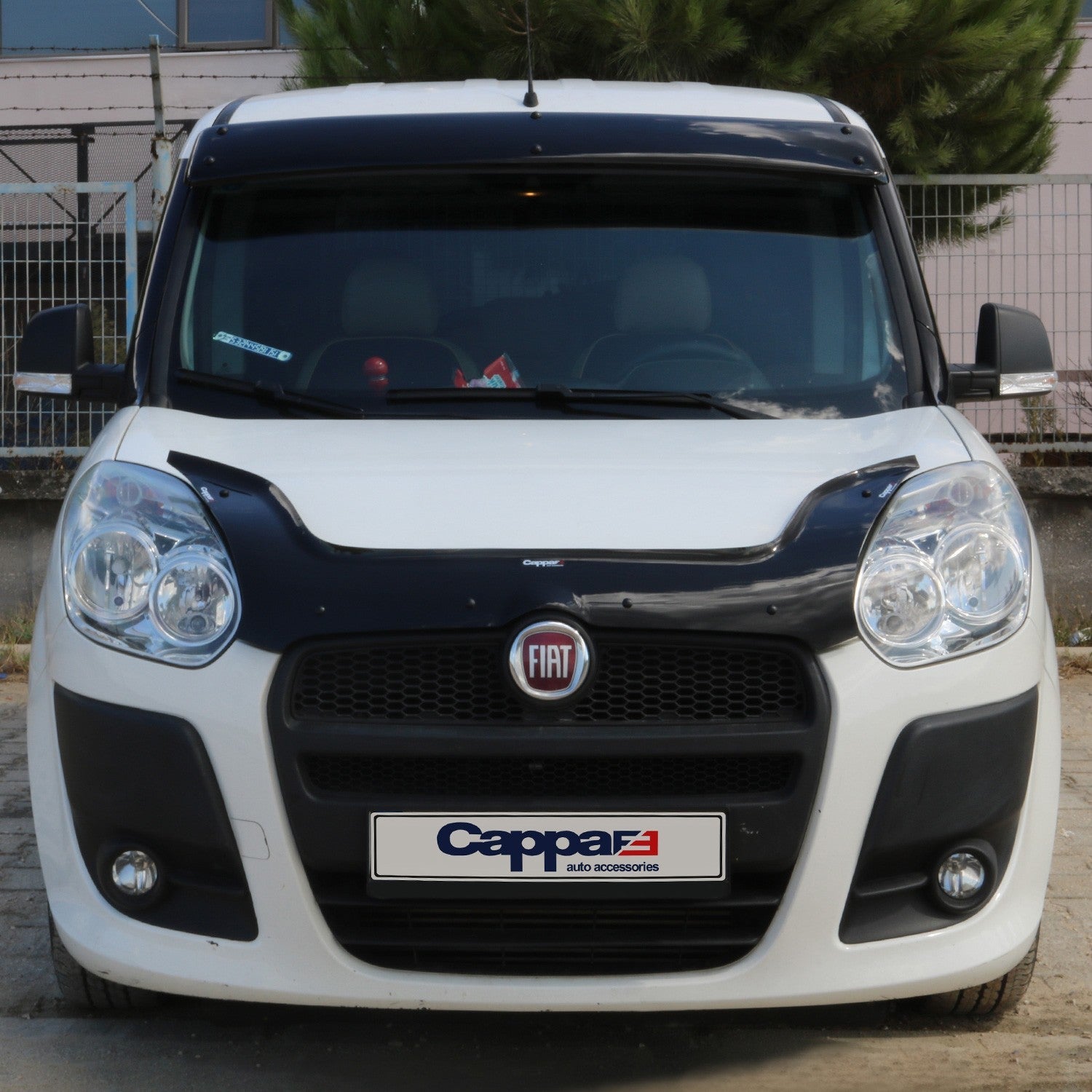 Fiat Doblo 2010 - 2015 Bonnet Deflector 3mm