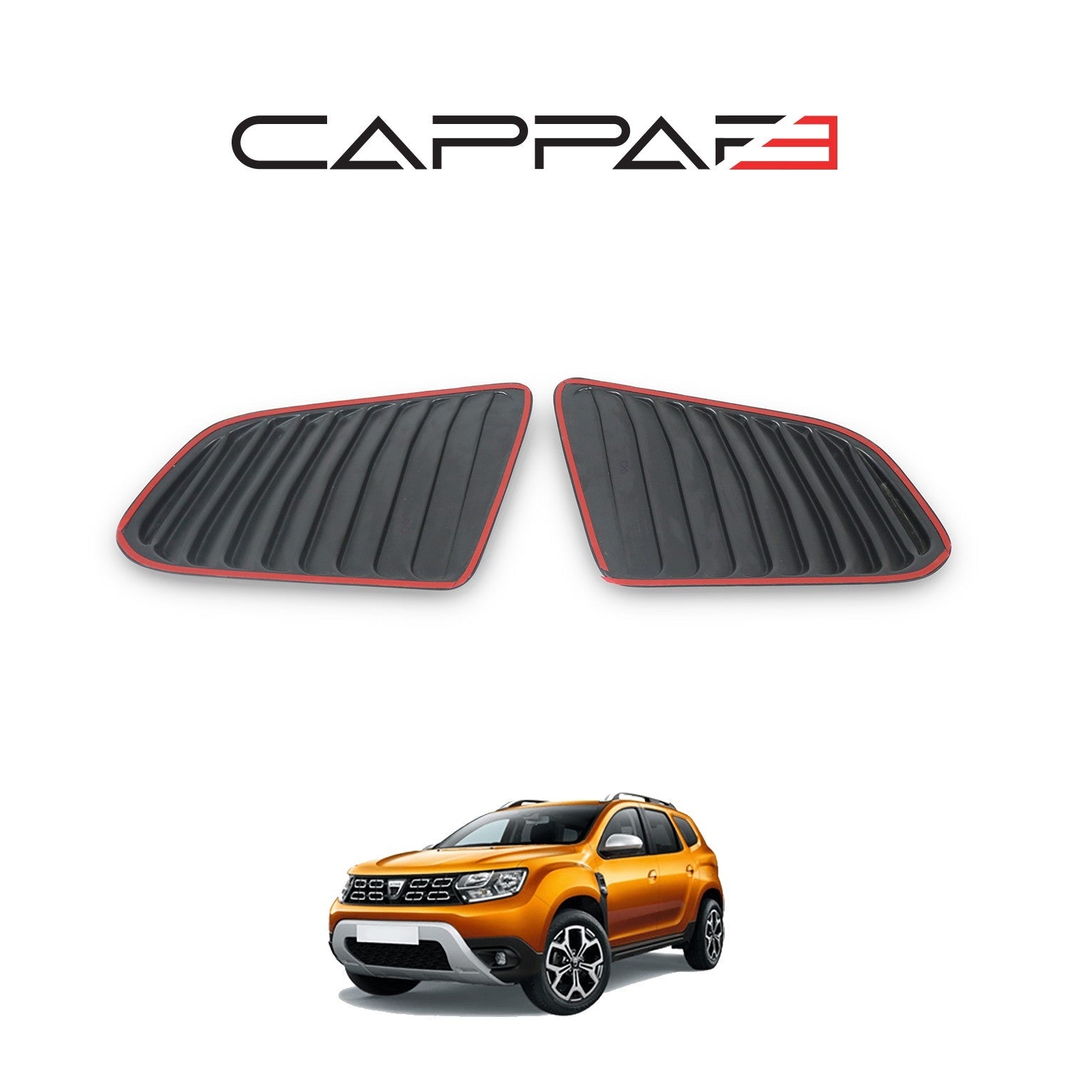 Dacia Duster 2018 - 2024 Quarter Window 2pcs