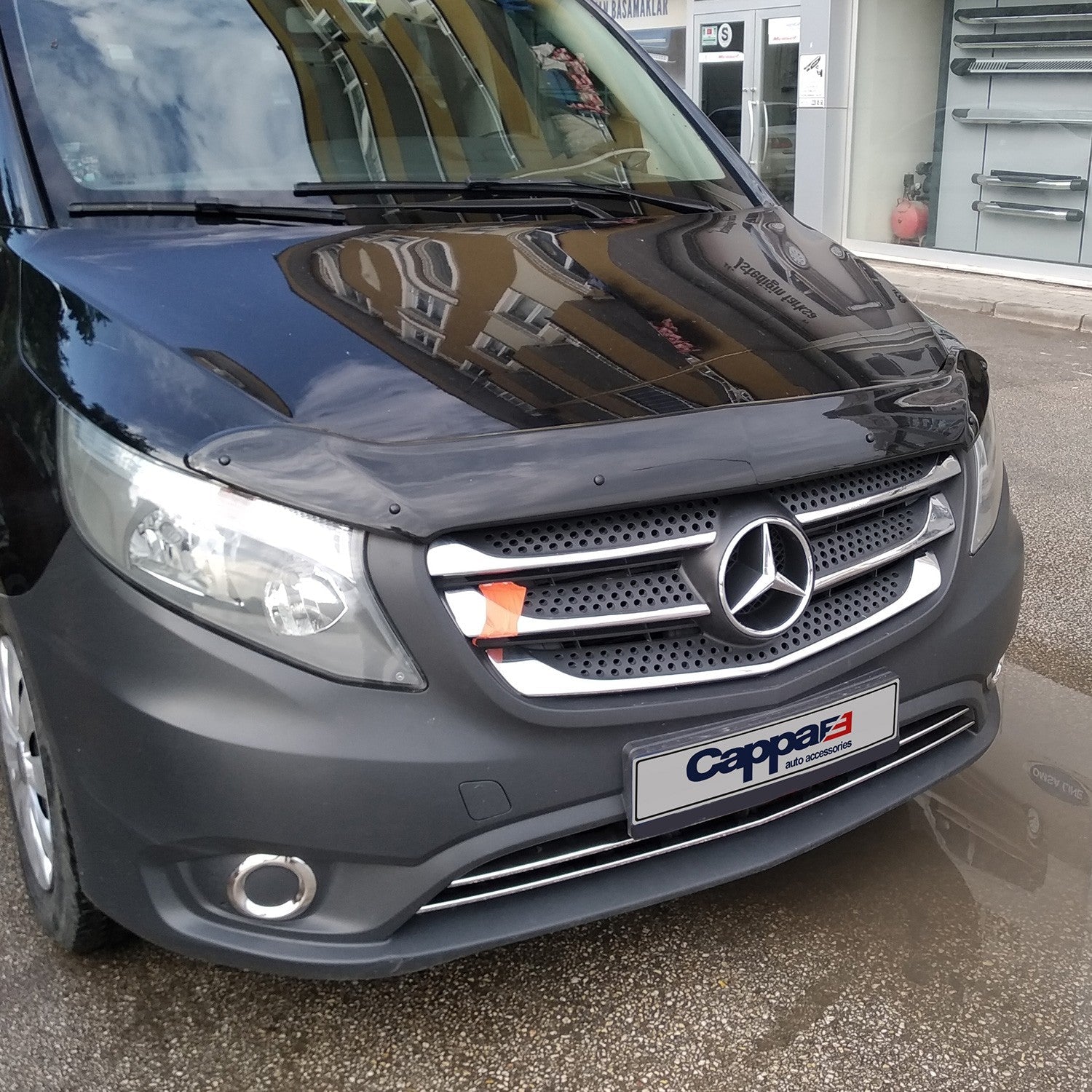 Mercedes Vito 2015 - 2020 Bonnet Deflector 3mm
