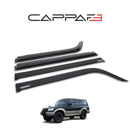 Hyundai Galloper 1997 - 2003 Rear Bumper Sill Protector