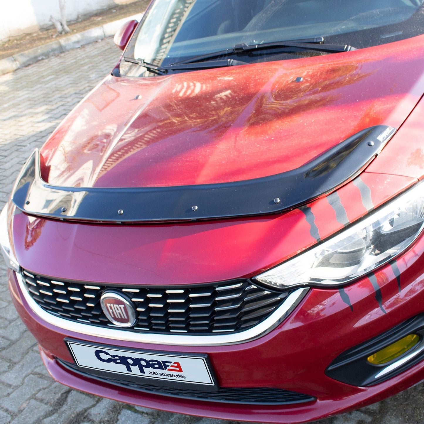 Fiat Egea 2015 Onwards Bonnet Deflector 4mm
