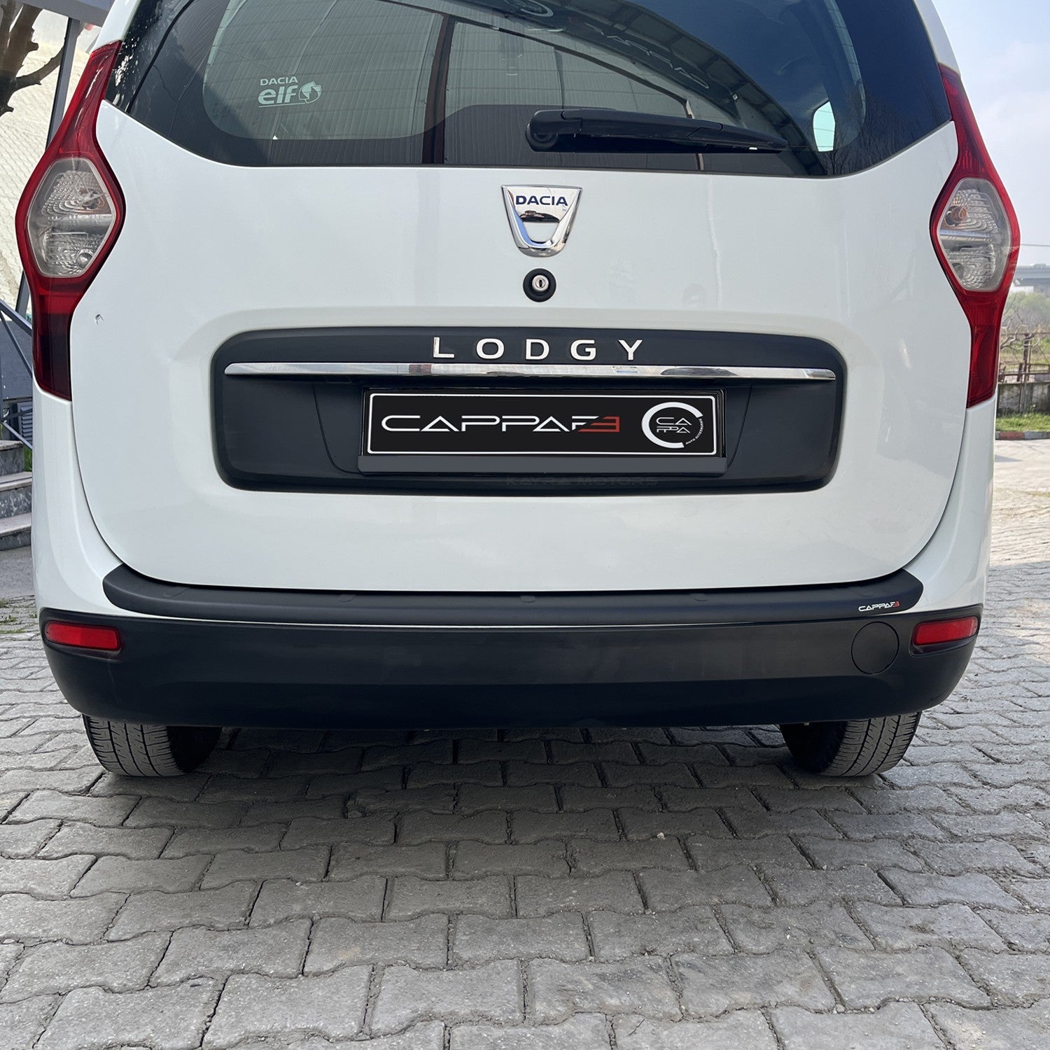 Dacia Lodgy 2013 Onwards Rear Bumper Sill Protector Matt