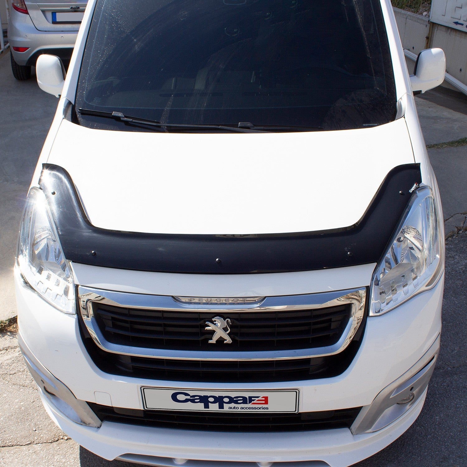 Peugeot Partner Tepee 2015 - 2018 Bonnet Deflector 4mm