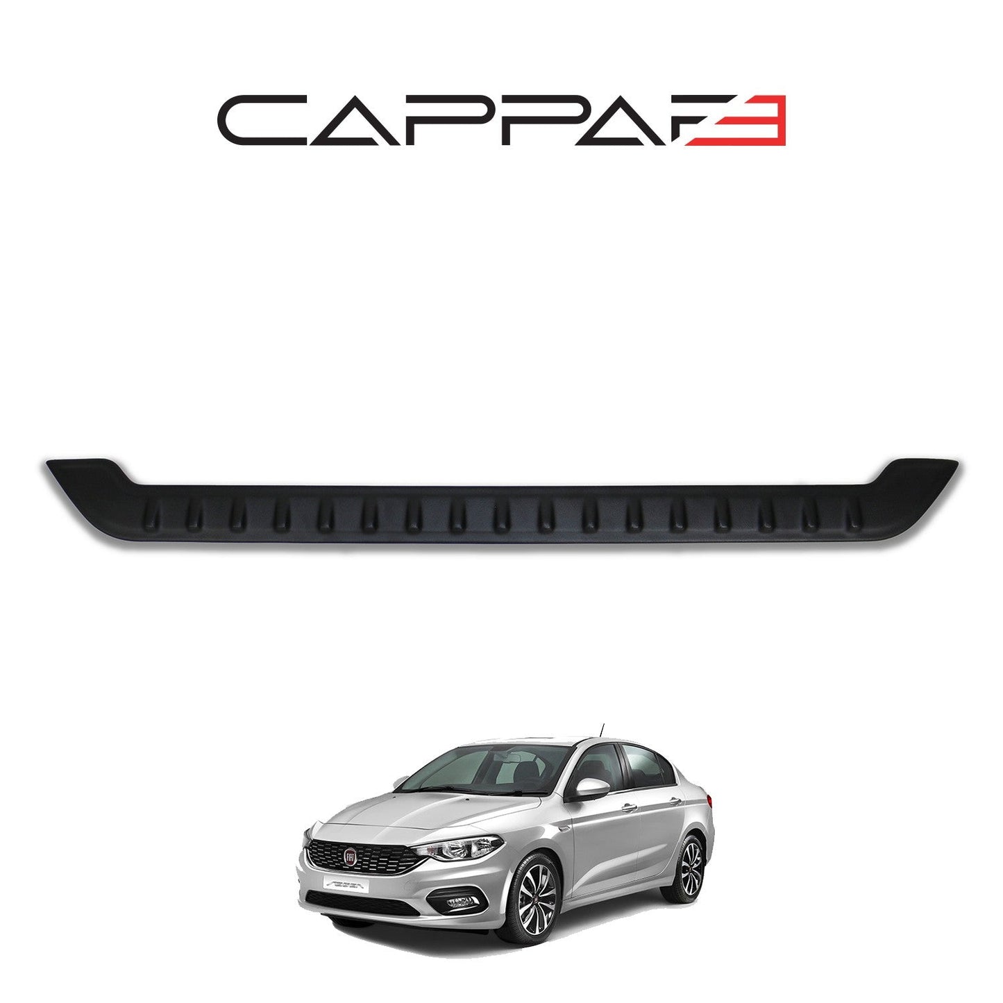 Fiat Egea 2015 Onwards Boot Lower Trim 3pcs