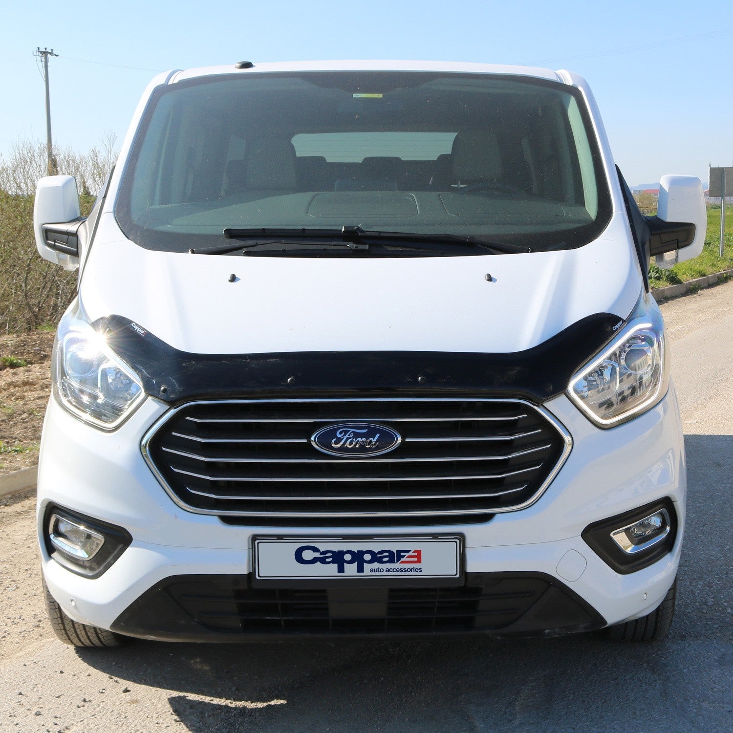Ford Custom 2018 - 2022 Bonnet Deflector 4mm
