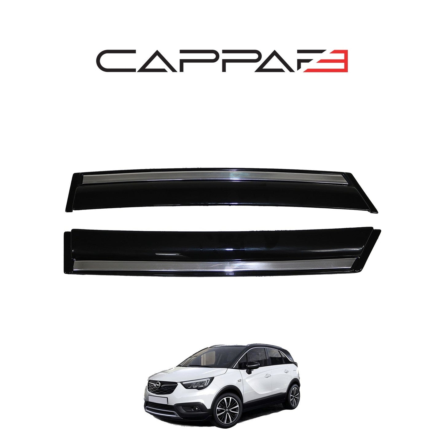 Opel Crossland 2021 Onwards Rear Bumper Sill Protector