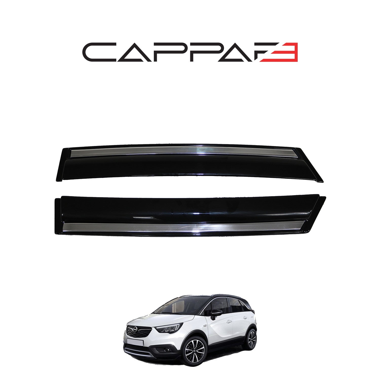 Opel Crossland 2021 Onwards Rear Bumper Sill Protector
