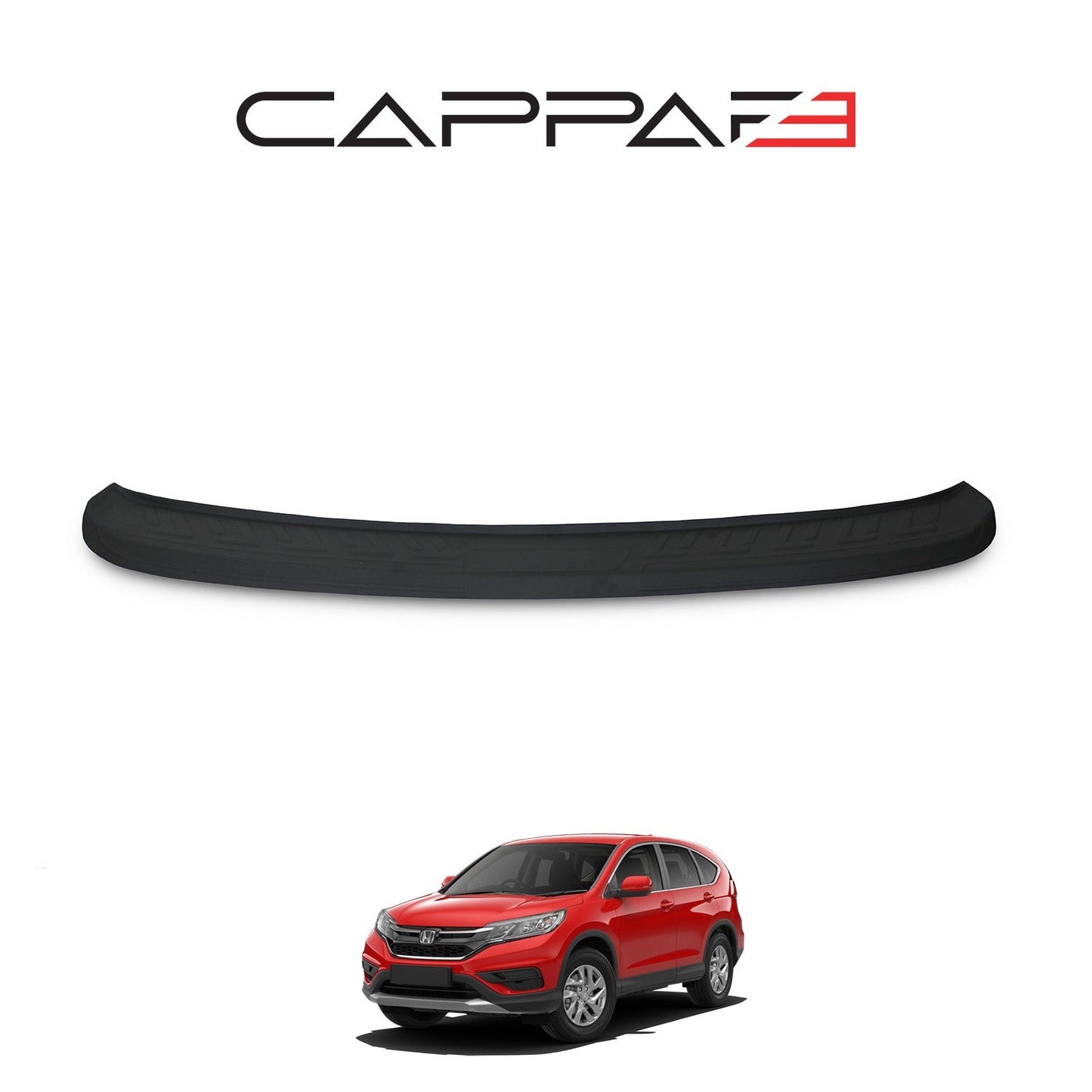 Honda CR-V 2013 - 2018 Rear Bumper Sill Protector Gloss