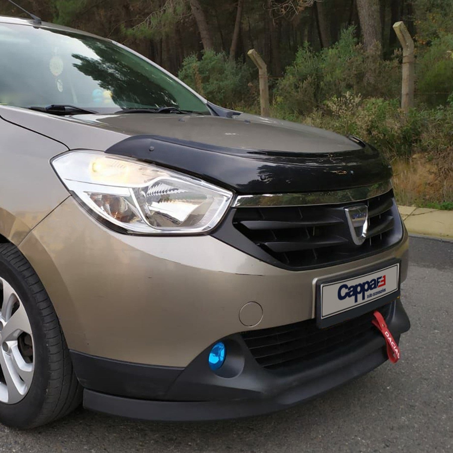 Dacia Lodgy 2013 Onwards Bonnet Deflector 4mm