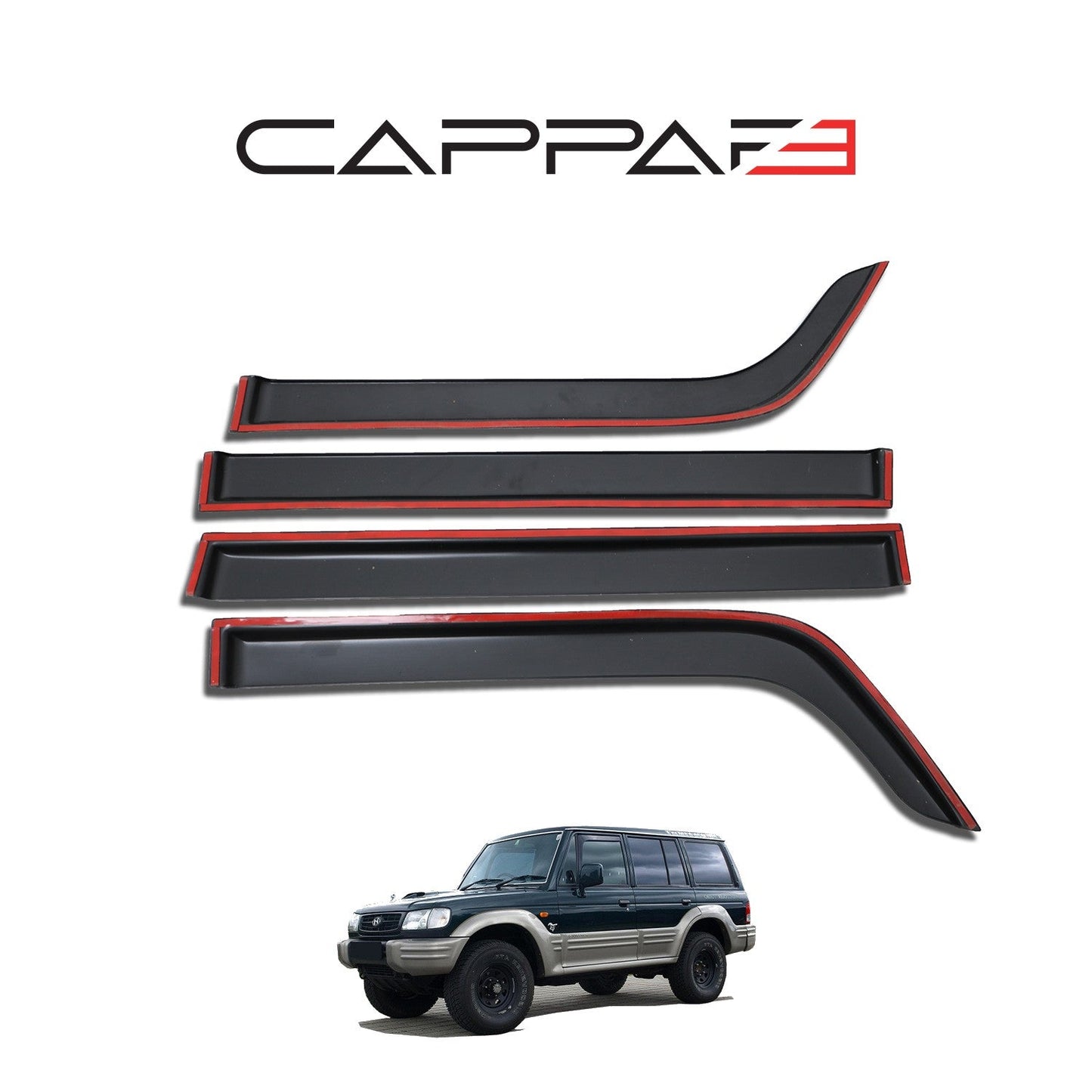 Hyundai Galloper 1997 - 2003 Rear Bumper Sill Protector
