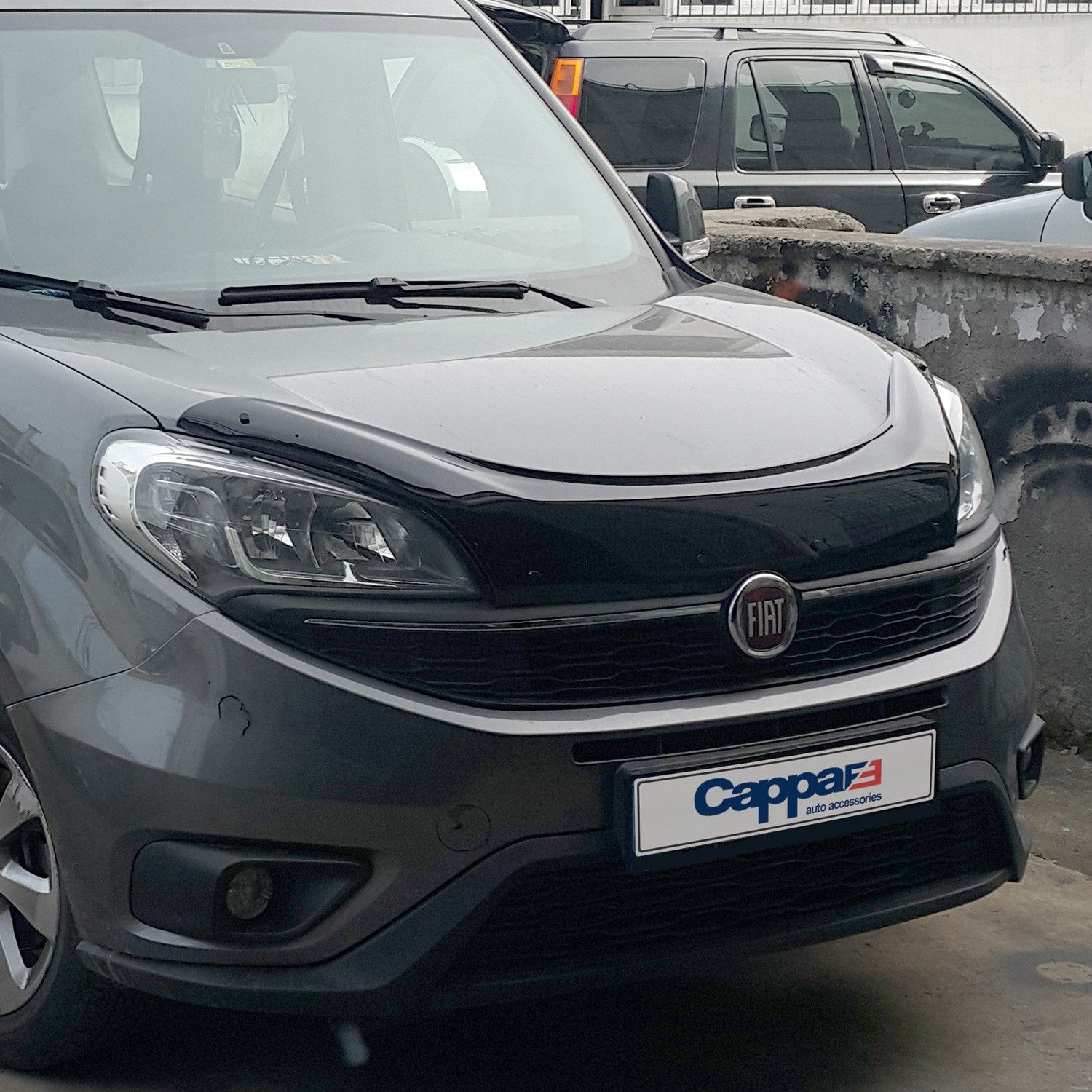 Fiat Doblo 2015 - 2022 Bonnet Deflector 4mm