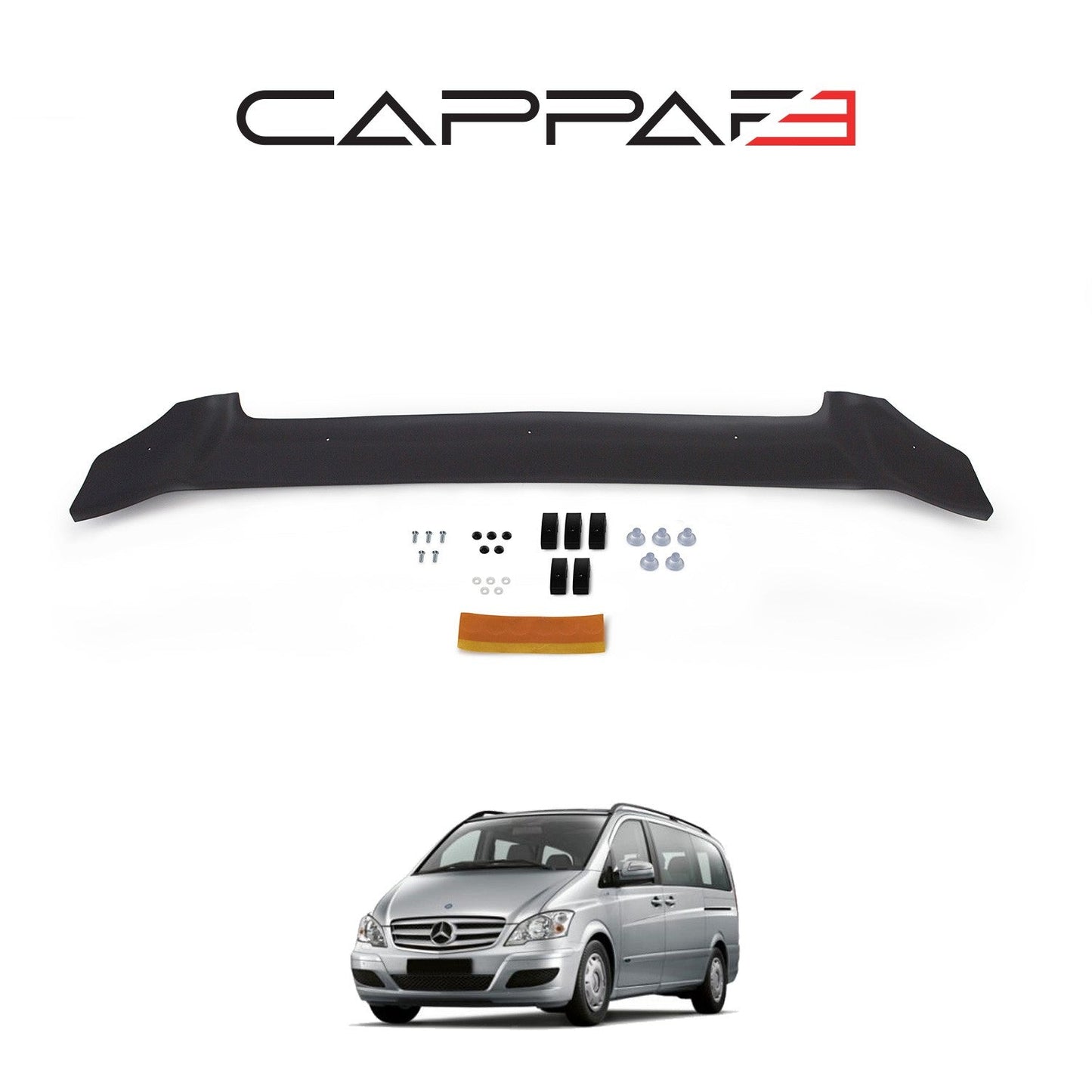 Mercedes Viano 2011 - 2014 Bonnet Deflector 4mm