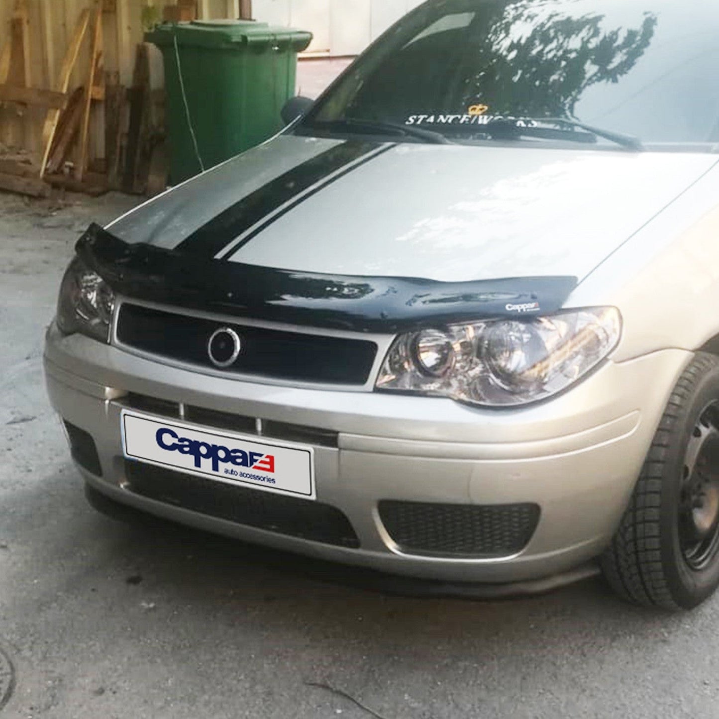 Fiat Palio 2006 - 2012 Bonnet Deflector 3mm