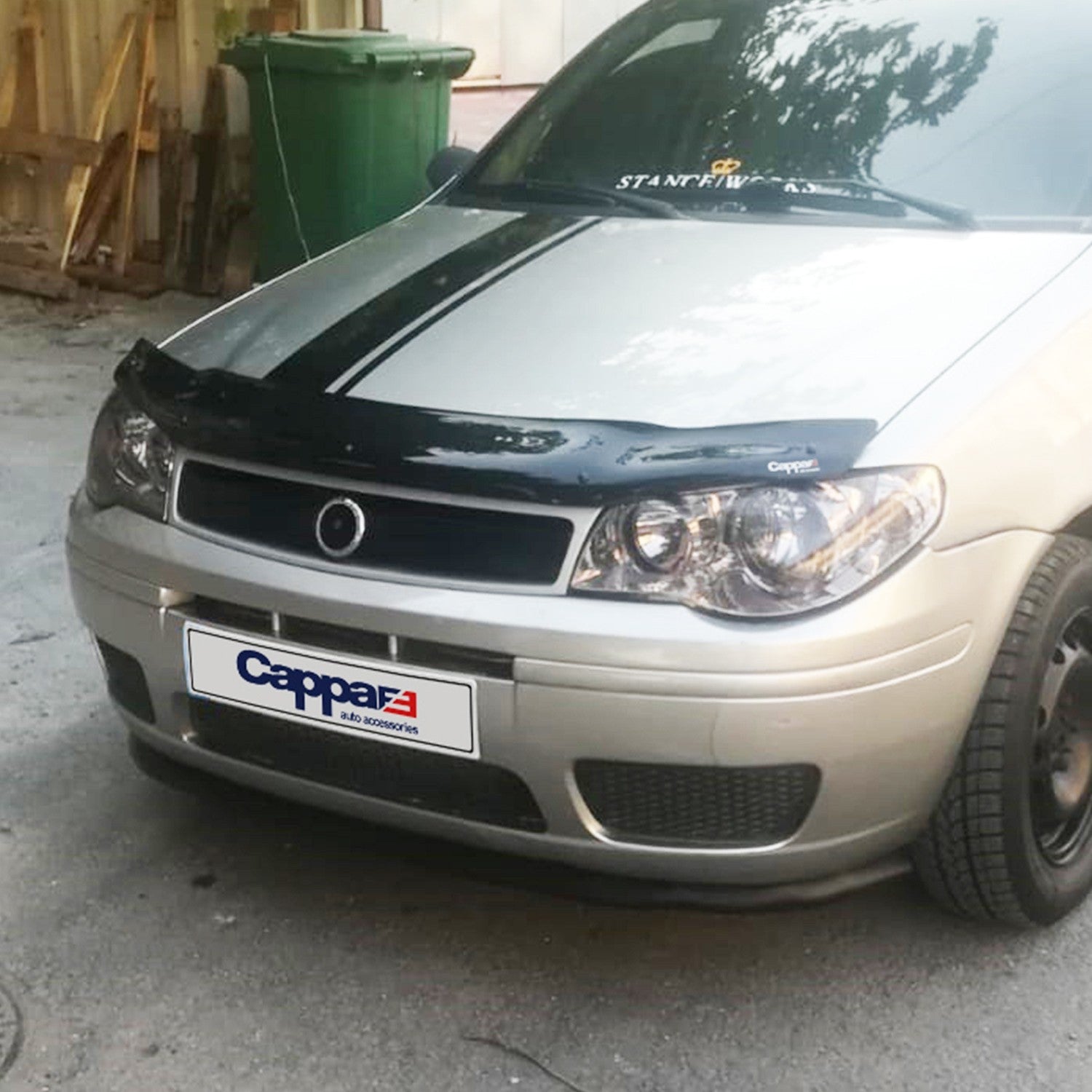 Fiat Palio 2006 - 2012 Bonnet Deflector 3mm