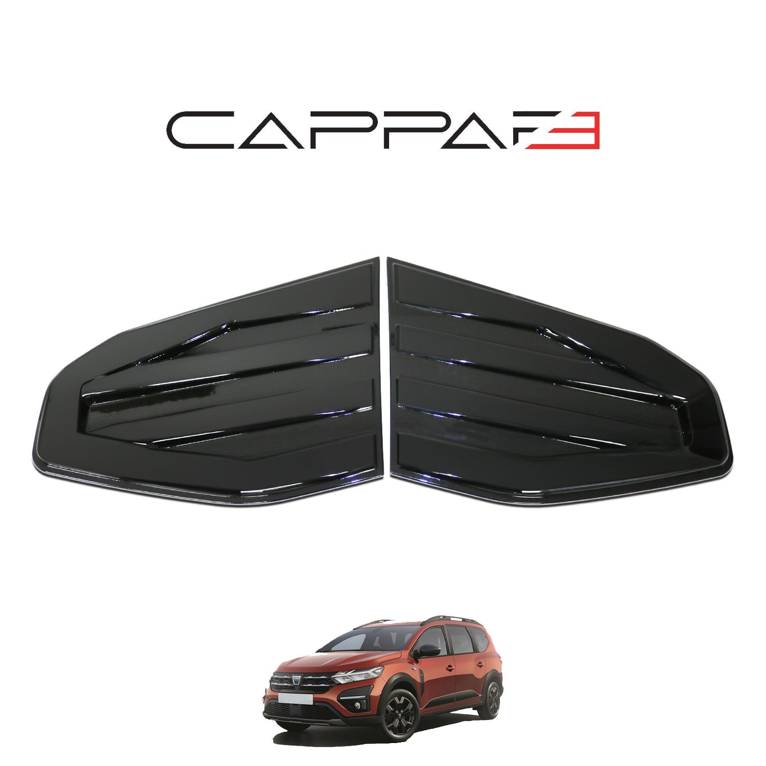 Dacia Jogger 2022 Onwards Quarter Window 2pcs
