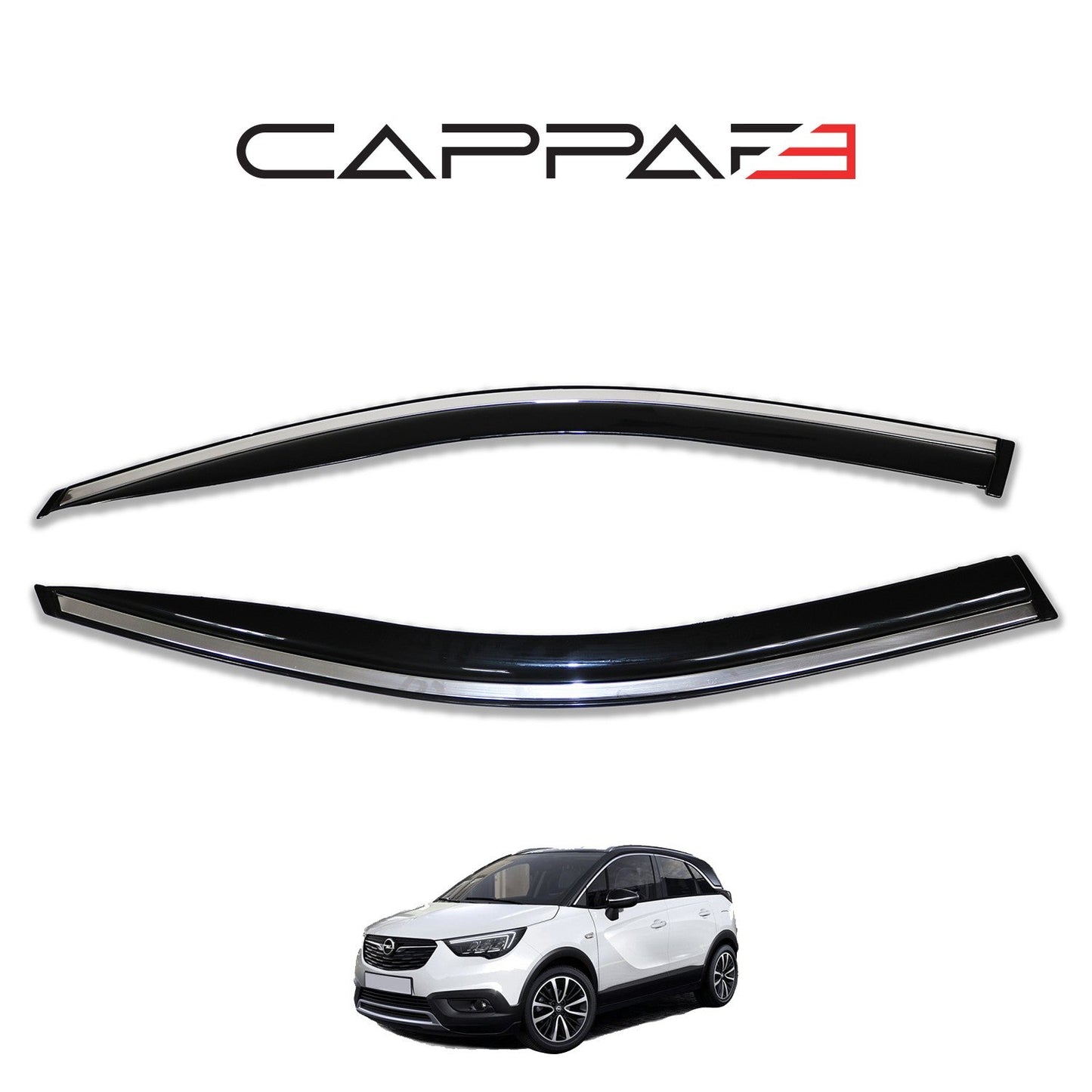 Opel Crossland 2021 Onwards Rear Bumper Sill Protector