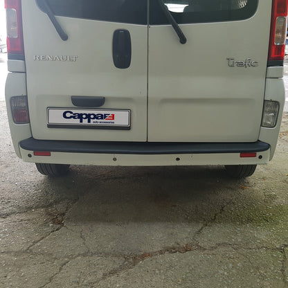 Renault Trafic 2001 - 2014 Rear Bumper Sill Protector Matt