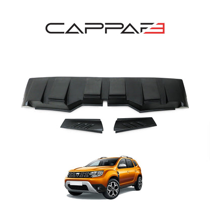 Dacia Duster 2018 - 2022 Rear Bumper Sill Protector 3pcs