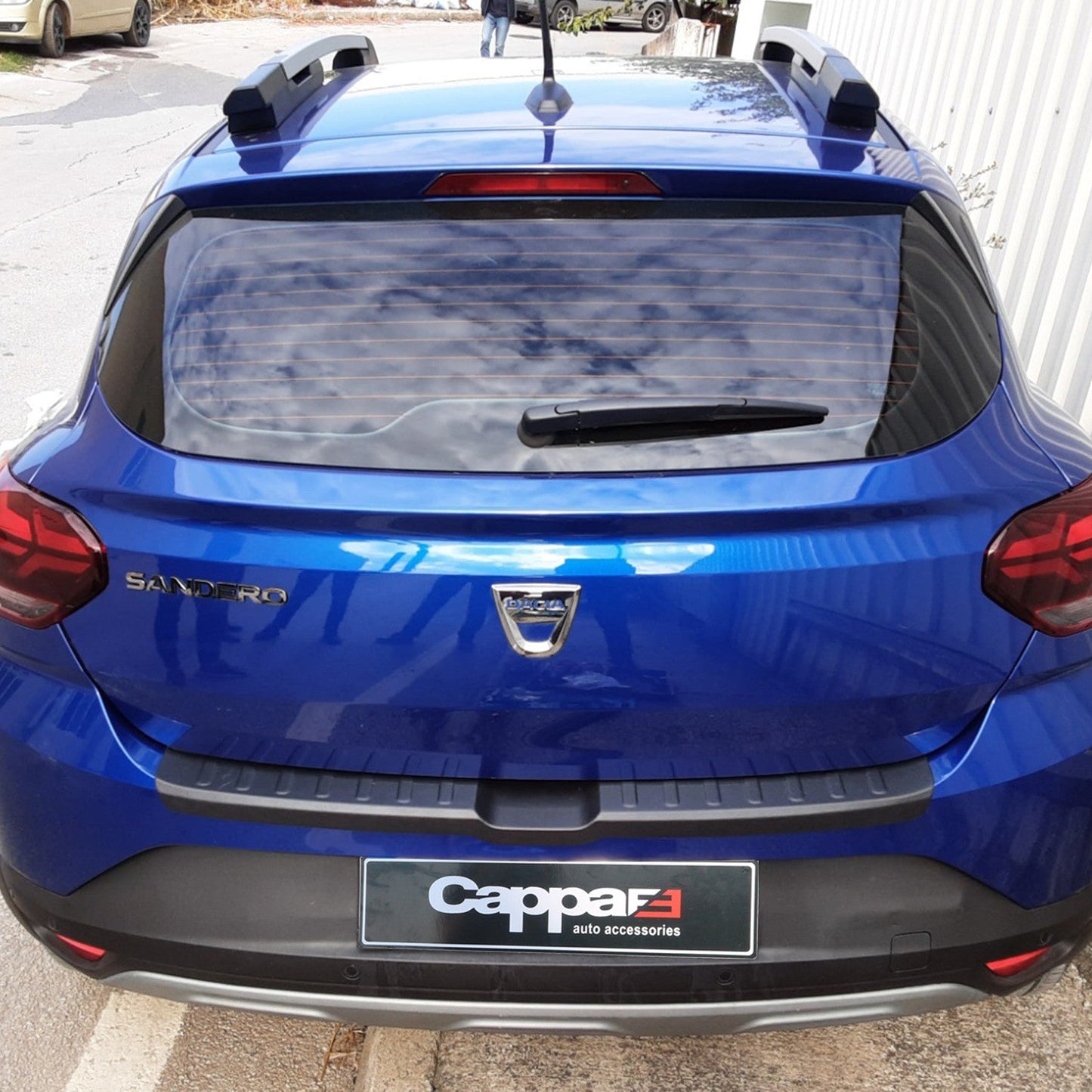 Dacia Sandero 2021 Onwards Rear Bumper Sill Protector Matt