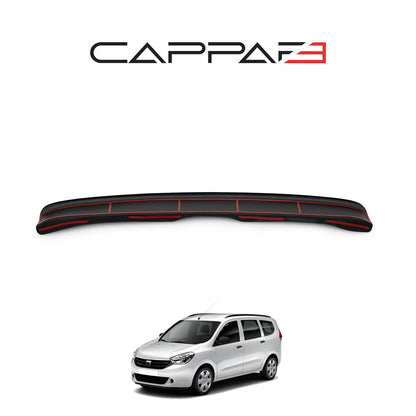 Dacia Lodgy 2013 Onwards Rear Bumper Sill Protector Gloss
